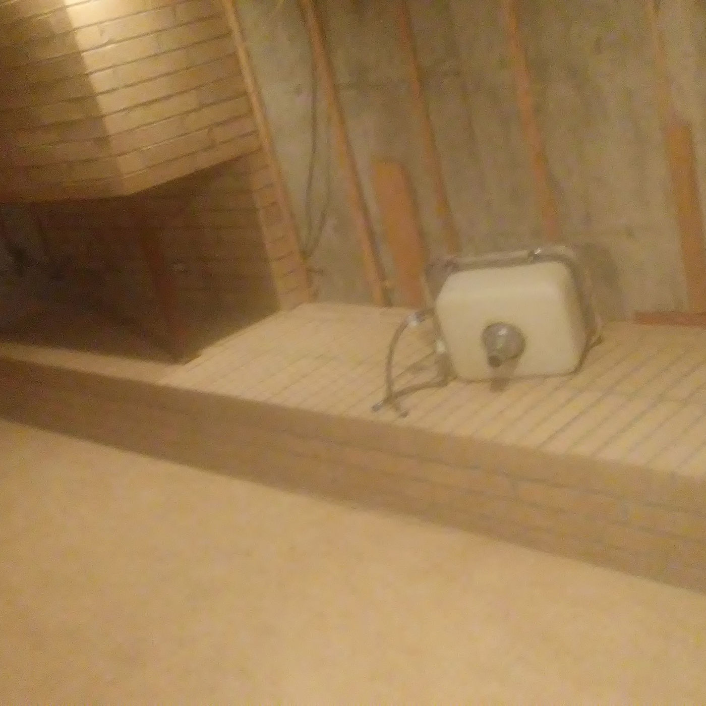 Brick masonry and framing during an interior remodel